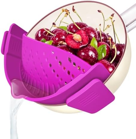 YEVIOR Clip-On Strainer for Pots