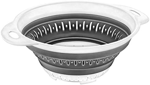 Bee Home Collapsible Kitchen Colander for Fruits Vegetables 2 Quarts