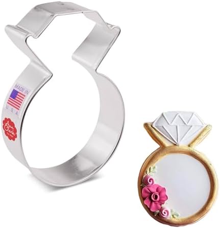 Ann Clark Diamond Engagement Wedding Ring Cookie Cutter 375 In Made in USA