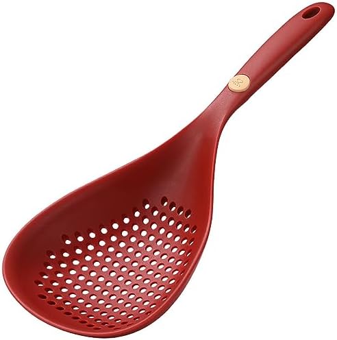 SiXiSilicone Kitchen Colander with Handle - Heat Resistant