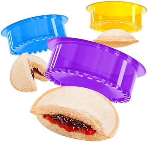 HiYZ 5 Pack Crustless Sandwich Cutters
