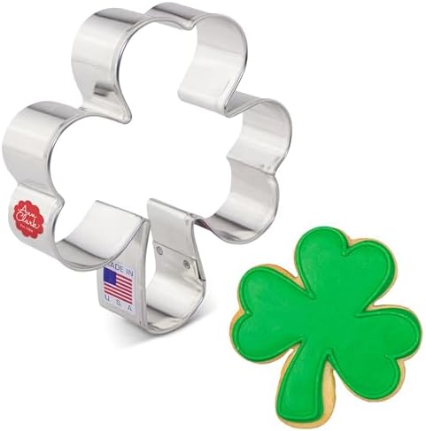 Ann Clark St Patricks Day Shamrock Cookie Cutter High-Quality