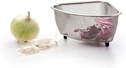 RSVP International Endurable Mesh Colander 3 Quart Compact Kitchen Essential
