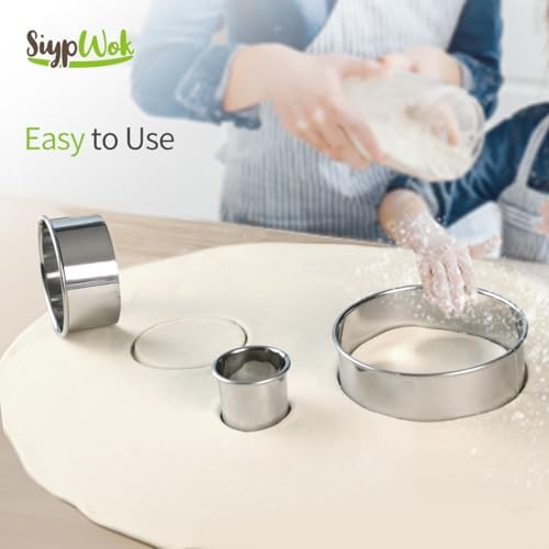 Bake Perfectly with the Circle Biscuit Cutter Set