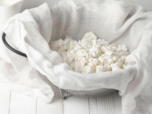 Pure Logistics Cheesecloth Premium Organic Cotton Lint-Free Durable Reusable Kitchen Straining Solution