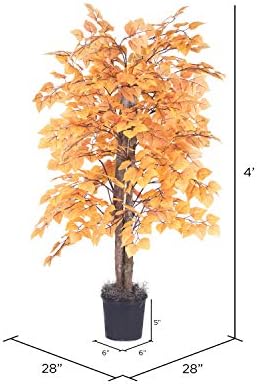 Vickerman 4 Golden Aspen Bush