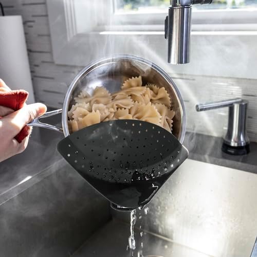 Chefs Planet Clip-On Strainer for Pots Pans