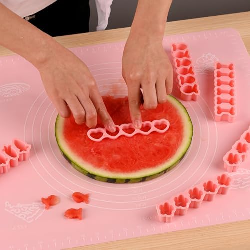 HUAKENER Mini Cookie Cutters Set of 6