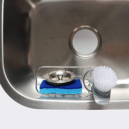 LLYLIKE Hanging Kitchen Strainer Sponge Organizer for Drain Sink
