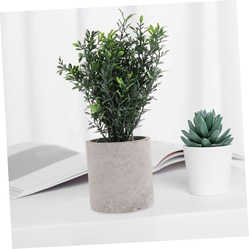 Zerodeko Faux Green Plant Office Decor Fake Potted Plant
