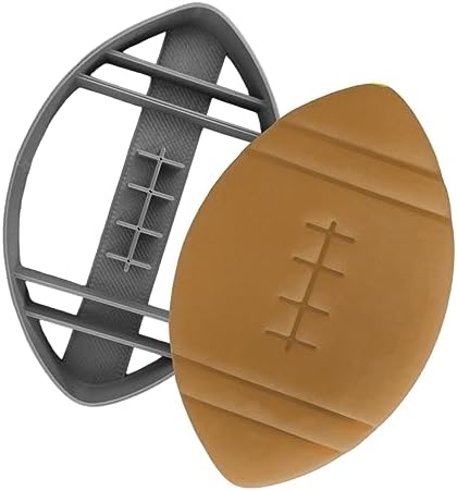 Cheerful American Football Cookie Cutter Premium Cookie Cutters for Baking