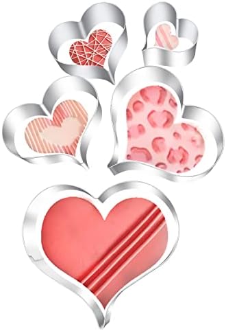 Stainless Steel Heart Cookie Cutters for Baking