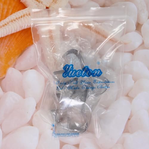 Yueton 2PCS Stainless Steel Bowknot Biscuit Cookie Cutter