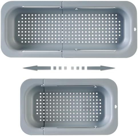 Adjustable Sink Strainer Basket _drain Food Efficiently