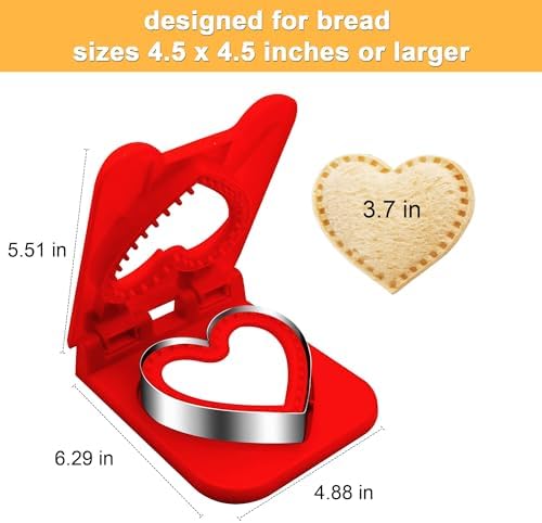 BaokiTook 2-in-1 Sandwich Cutter Sealer