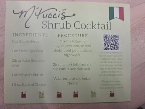 MTuccis Handcrafted Shrubs 2 pack Blackberry