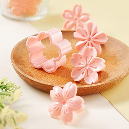 Cherry Blossom Cookies 4-Shape Pastry Cutters