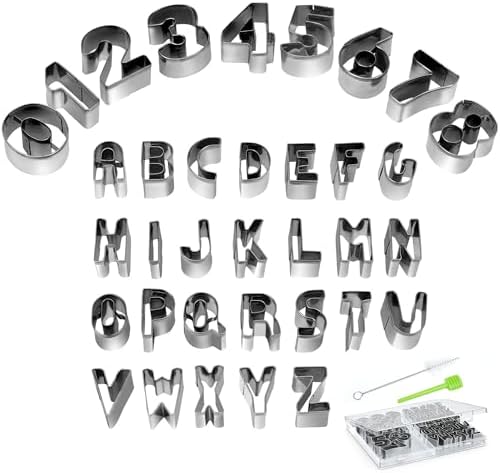 High-Quality Alphabet and Number