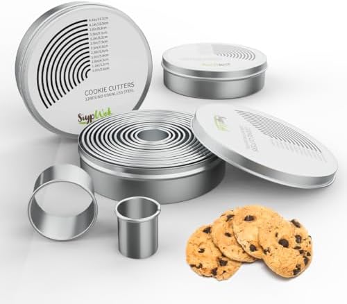 Bake Perfectly with the Circle Biscuit Cutter Set