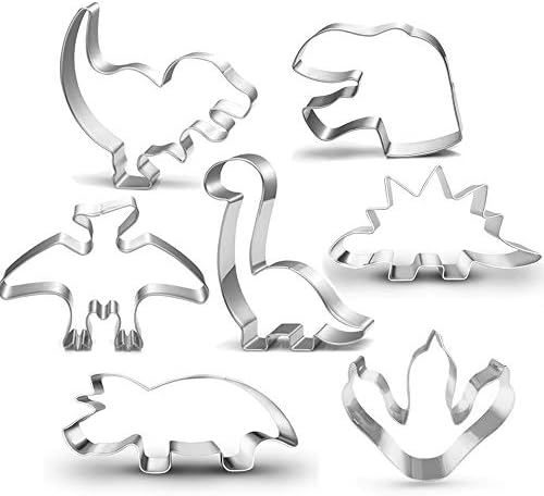 LUBTOSMN Dinosaur Cookie Cutter Set