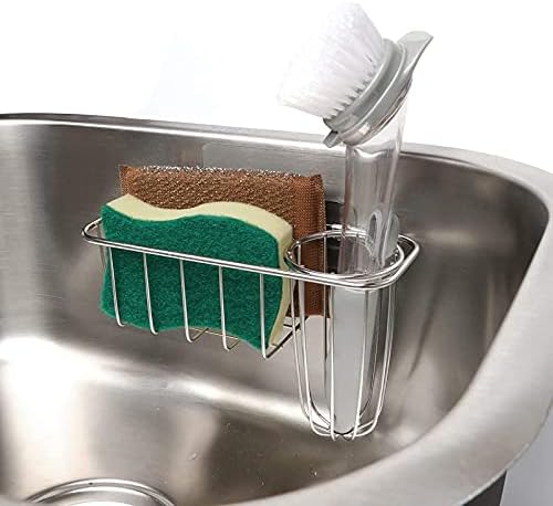 LLYLIKE Hanging Kitchen Strainer Sponge Organizer for Drain Sink