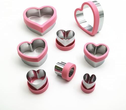 Heart-shaped Cookie Cutter Set for Any Job