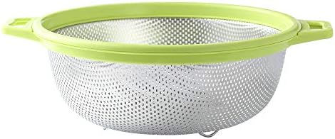 HiramWare 5-Quart Stainless Steel Colander