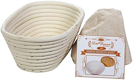 Lorem Banneton Basket - Premium 10-Inch Round Bread Basket