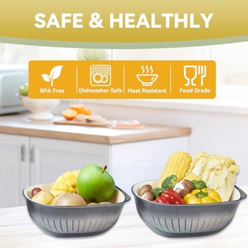 Nesting Design Colander Set