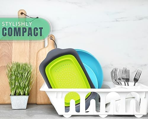 Collapsible Silicone Kitchen Heat-Resistant Extendable 6-Qart camping-friendly
