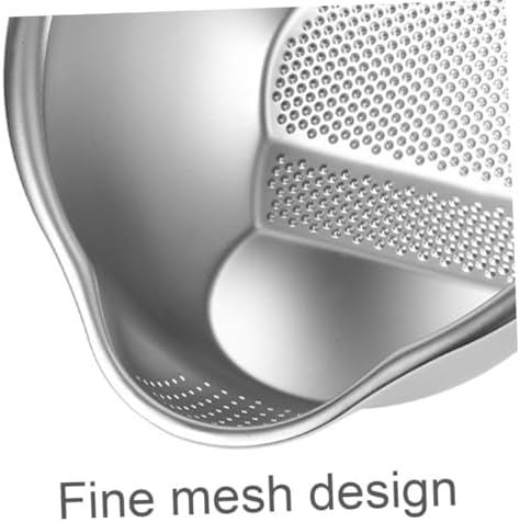 2-Piece Rice Washer Strainer Bowl Set for Kitchen Use