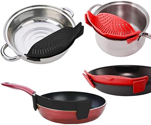 Compact Silicone Colander for Pots Pans