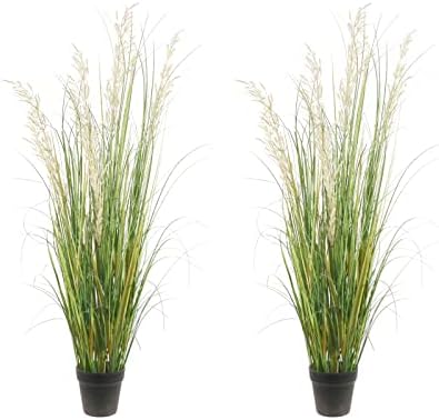 Faux Grass Plant 47in 2pk Decorative Faux Greenery
