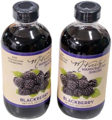 MTuccis Handcrafted Shrubs 2 pack Blackberry