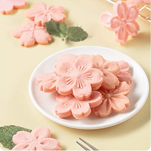 Cherry Blossom Cookies 4-Shape Pastry Cutters