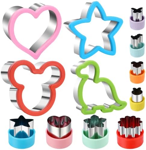 Set of 12 Sandwich Vegetable Cutters