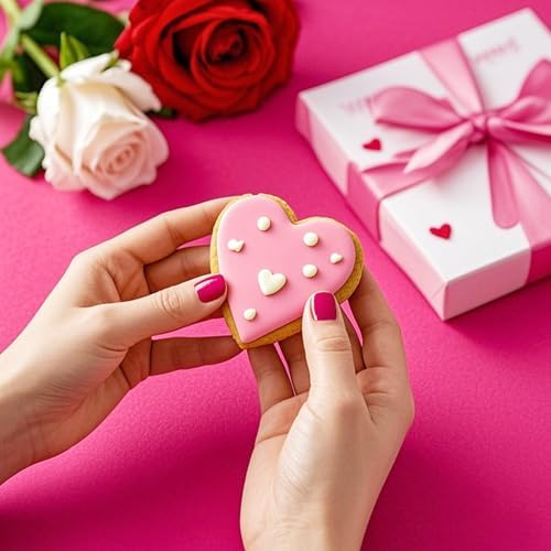 UOUYOO Heart Cookie Cutter Set