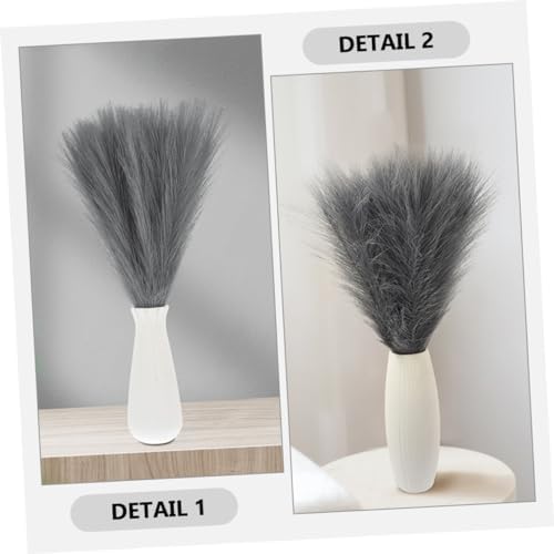 VOSAREA 6-Piece Realistic Artificial Grass Fern Decor
