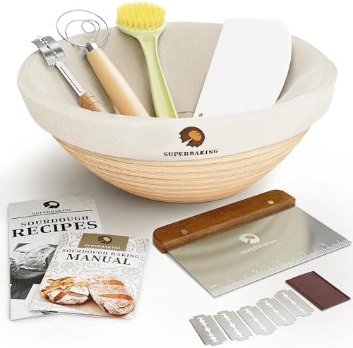 Sourdough Starter Kit with Banneton Basket