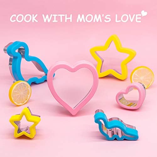 Tiblue Sandwich Cutters Set 24 for Kids Holiday Use