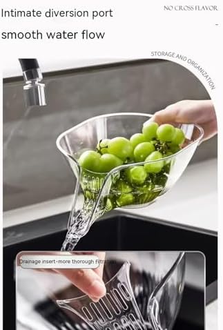 Pro_2pcs Multifunctional Drain Basket Kitchen gadget Collection