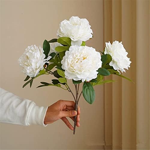 Elegant 5 Petal Artificial Peonies for Home Wedding