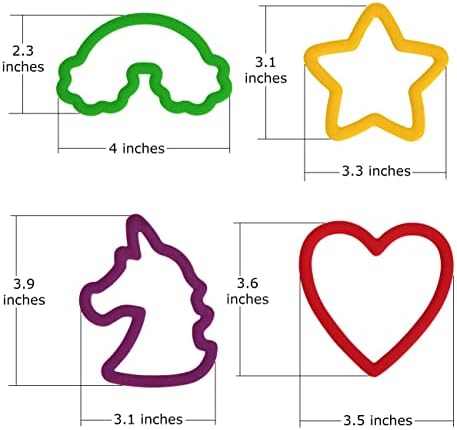 Baking Skills Test Kit - Baking Easy Batches with 4-Piece Cookie Cutters