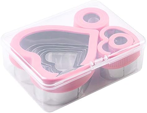 Premium High-Quality Heart Cookie Cutter Set for Baking