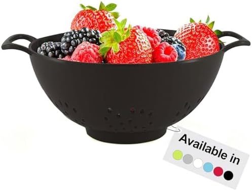 Meadow Lane Compact Colander with Double Handles BPA-Free dishwasher safe