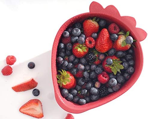 Authentic Red Strawberry Colander Mini