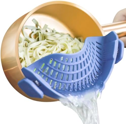 Efficient Quick-Draining Clip-On Strainer