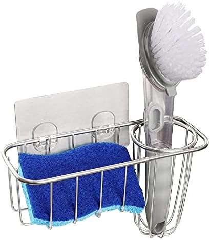 LLYLIKE Hanging Kitchen Strainer Sponge Organizer for Drain Sink