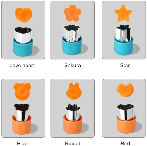 12-Shaped Cookie Cutter Set for Kids