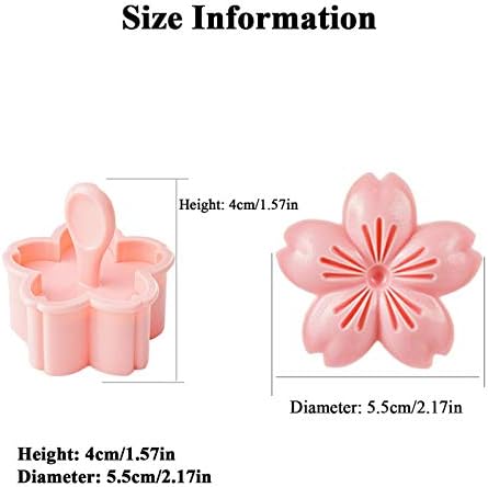 Cherry Blossom Cookies 4-Shape Pastry Cutters